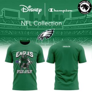 Philadelphia Eagles Disney Champion NFL Main Character Energy T Shirt 2