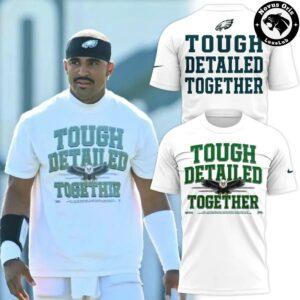 Philadelphia Eagles Tough Detailed Together T Shirt 4