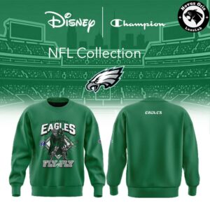 Philadelphia Eagles x Disney Champion NFL Main Character Energy Sweatshirt 2