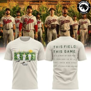 Phillies vs Twins 2026 Field of Dreams Game Cream T Shirt 5 1