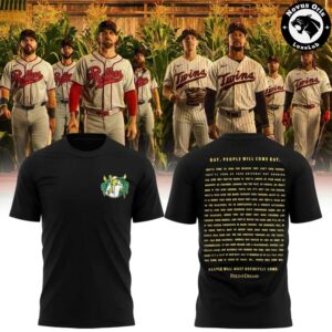 Phillies vs Twins 2026 Field of Dreams Game Cream T Shirt 6 1