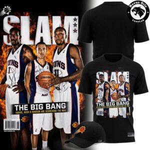 Phoenix Suns The Big Bang SLAM Magazine Cover Nash Stoudemire Marion T Shirt 2
