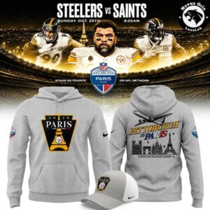 Pittsburgh Steelers 2026 Paris Game Collection Hoodie 2