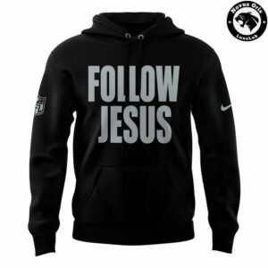Pittsburgh Steelers Follow Jesus Christian Graphic Hoodie 2