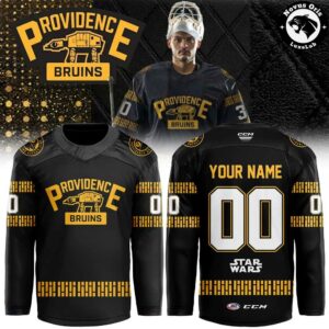 Providence Bruins Marvel Avengers Weekend AHL Hockey Jersey 3