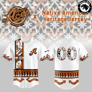 Reno Aces x Native American Heritage Night 2026 Baseball Jersey 2