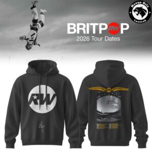 Robbie Williams Britpop World Tour 2026 Hoodie 2