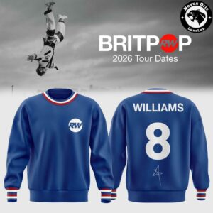 Robbie Williams Britpop World Tour 2026 Sweatshirt 2