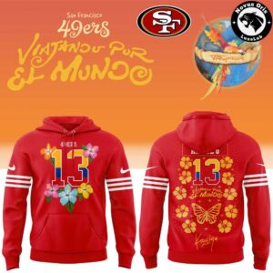 San Francisco 49ers x Karol G Viajando Por El Mundo Hoodie