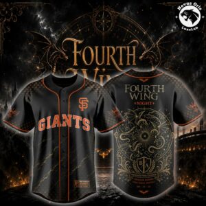 San Francisco Giants x Fourth Wing Night Dragon Rider 2026 Baseball Jersey 2