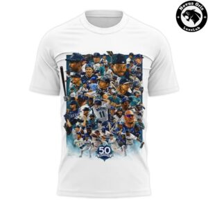 Seattle Mariners x 50 Greatest Players 2026 Edition Custom T Shirt 3