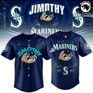 Seattle Mariners x Jimothy 2026 Limited Edition Baseball Jersey 3