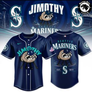 Seattle Mariners x Jimothy 2026 Limited Edition Baseball Jersey 4