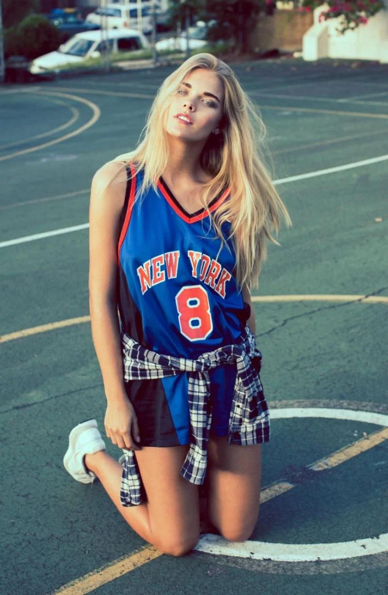 Sports Jersey + Miniskirt