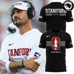 Stanford Cardinal Football Coach Tavita Pritchard Graphic T Shirt 3