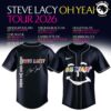 Steve Lacy Oh Yeah? Tour 2026 Signature Baseball Jersey