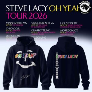 Steve Lacy Oh Yeah? Tour 2026 Signature Hoodie