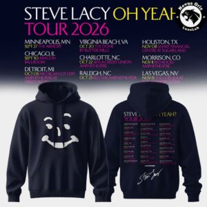 Steve Lacy Oh Yeah Tour 2026 Signature Hoodie 3
