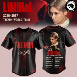 Taemin LiMiNaL World Tour 2026–2027 Baseball Jersey - NovusOris