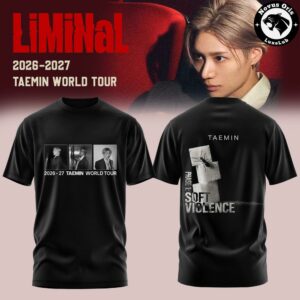 Taemin LiMiNaL World Tour 2026 2027 Graphic T Shirt 7