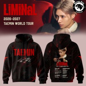 Taemin LiMiNaL World Tour 2026–2027 Pullover Hoodie