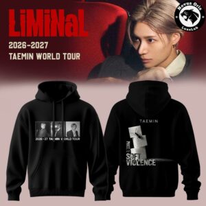 Taemin LiMiNaL World Tour 2026 2027 Pullover Hoodie 3