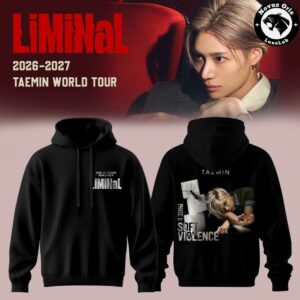 Taemin LiMiNaL World Tour 2026 2027 Pullover Hoodie 4
