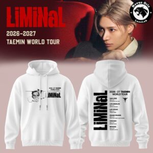 Taemin LiMiNaL World Tour 2026 2027 Pullover Hoodie 5
