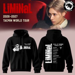 Taemin LiMiNaL World Tour 2026 2027 Pullover Hoodie 6