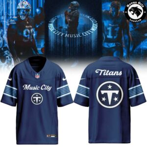 Tennessee Titans 2026 Rivalries Made in the Music City Football Jersey