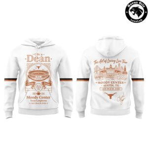 Texas Longhorns x Olivia Dean The Art of Loving Live Tour 2026 Hoodie 3