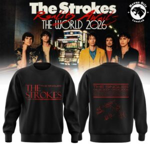 The Strokes Reality Awaits Tour 2026 NYC Signature Sweatshirt 2