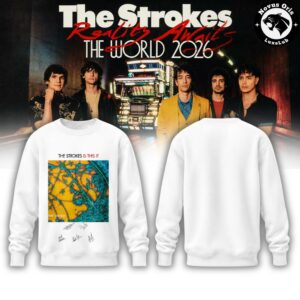 The Strokes Reality Awaits Tour 2026 NYC Signature Sweatshirt 3