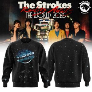 The Strokes Reality Awaits Tour 2026 NYC Signature Sweatshirt 4