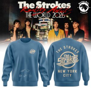 The Strokes Reality Awaits Tour 2026 NYC Signature Sweatshirt 6