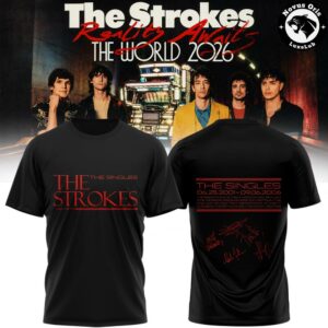 The Strokes Reality Awaits World Tour 2026 Graphic T Shirt 7