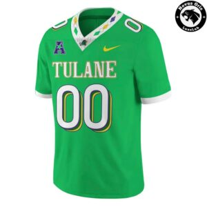 Tulane Green Wave 2026 City Edition King of Mardi Gras Jersey 2
