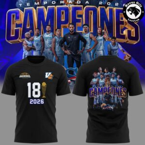 Vaqueros de Bayamn BSN 2026 Campeones Graphic T Shirt 3