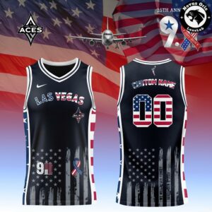 WNBA 9 11 25th Anniversary 2001 2026 Custom Basketball Jersey 10