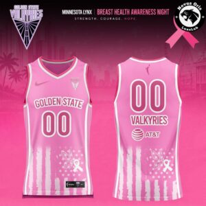 WNBA Breast Health Awareness Night 2026 Custom Basketball Jersey 2