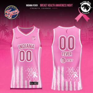WNBA Breast Health Awareness Night 2026 Custom Basketball Jersey 3