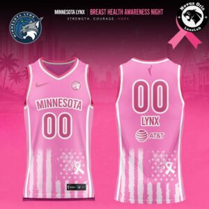 WNBA Breast Health Awareness Night 2026 Custom Basketball Jersey 5