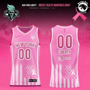 WNBA Breast Health Awareness Night 2026 Custom Basketball Jersey 6