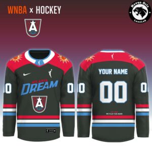 WNBA Crossover Ice Hockey Jersey Limited Edition Custom Jersey 1