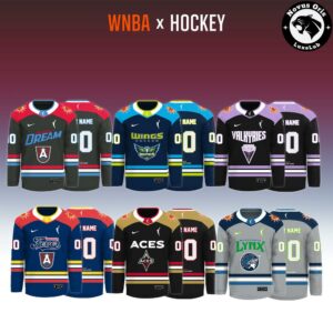 WNBA Crossover Ice Hockey Jersey Limited Edition Custom Jersey
