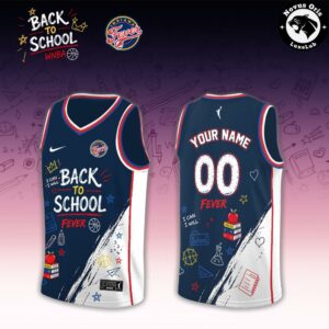 WNBA x Back To School 2026 Limited Edition Black Basketball Jersey 3