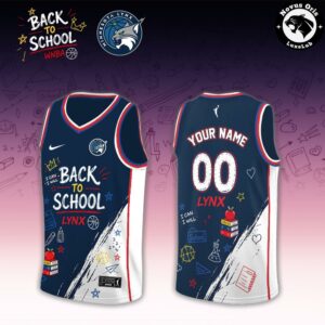 WNBA x Back To School 2026 Limited Edition Black Basketball Jersey 5