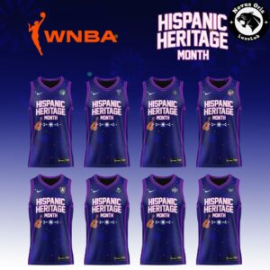 WNBA x Hispanic Heritage Month Purple Custom Basketball Jersey