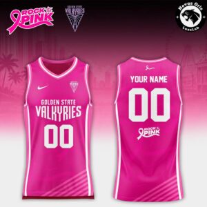 WNBA x Rock the Pink Night 2026 Custom Basketball Jersey 2