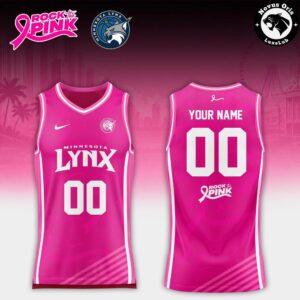 WNBA x Rock the Pink Night 2026 Custom Basketball Jersey 4